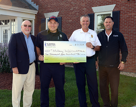 IC Donation to Fitchburg firefighters