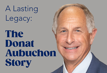 Donat Aubuchon's Lasting Legacy banner